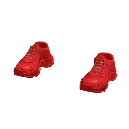 Balance Track Sneakers (Red)