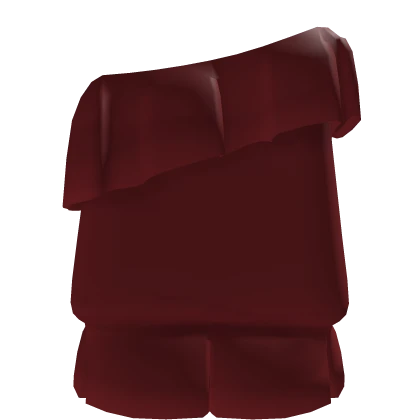 [Right] R6 1.0 Red Ruffle Cold Shoulder Sleeve