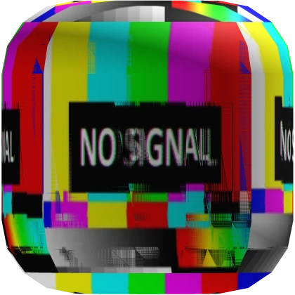 No Signal Glitch Head