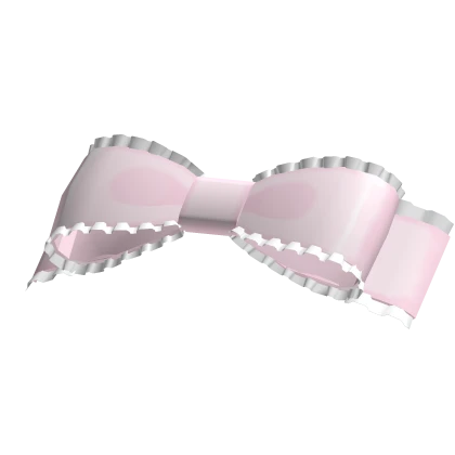 ꒰♡꒱ cute frilly dolly pink head bow