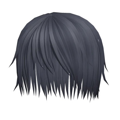 🌌Blue Messy Emo Anime Vkei Punk Hair🌌