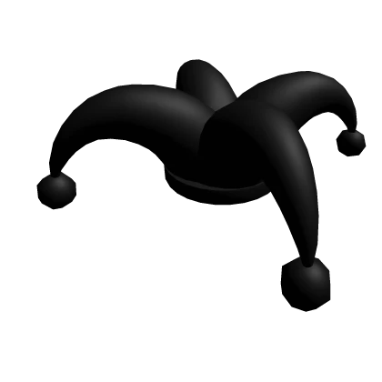 ❄ Silly Black Clown Hat