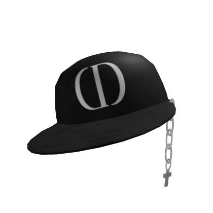 Black Drippy Y2K CD Cap
