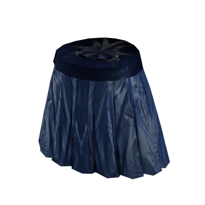 Vinyl Skirt [Blue]