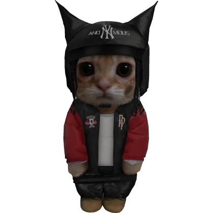Carti Kitty Cat back buddy meme