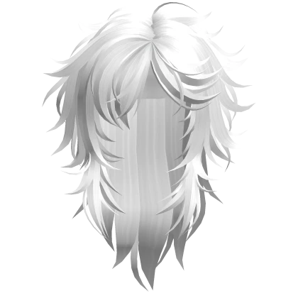 Visual Kei Spiky Emo Hair (White)