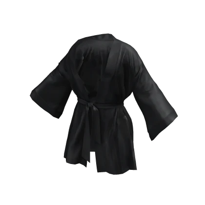 Silk Robe (Black)