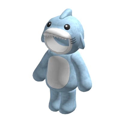 shark onesie plushie blue (3.0)