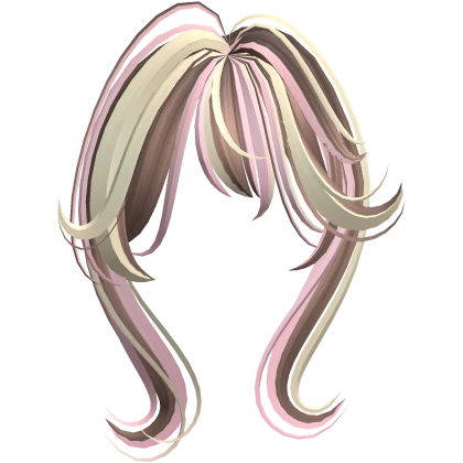 Messy Long Punk Anime Bangs (Neapolitan)