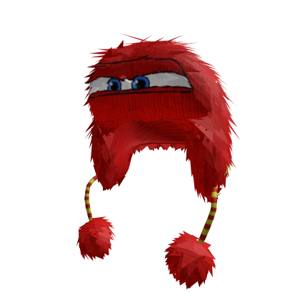 Lightning McQueen Race Car Fluffy Ushanka