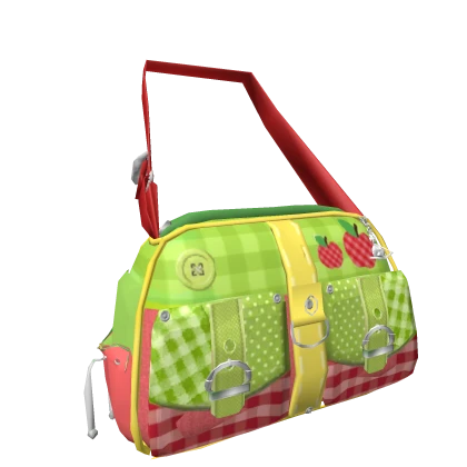 Harajuku adorbs Green red apple cross bag 1.0