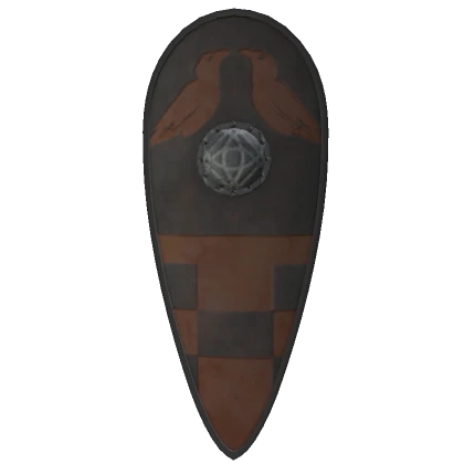 Black Medieval Shield