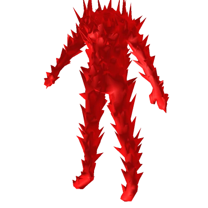 Red Super Anime Outline