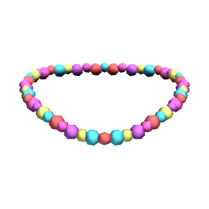 Rainbow Bead Necklace (3.0)