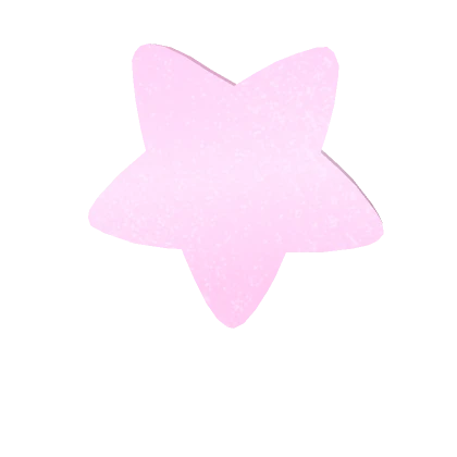 Pink Simple Star Hairclip