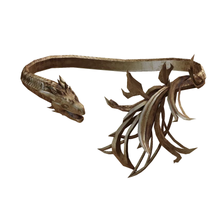 1.0 Gold Dragon Necklace of the Queen