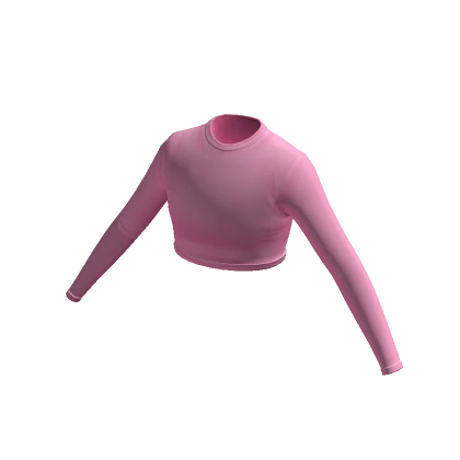 Blueberry 90s Summer Long Sleeve Top - Pink