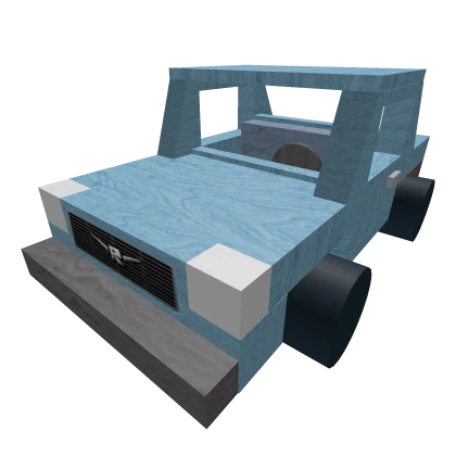 Classic ROBLOX Blue Car