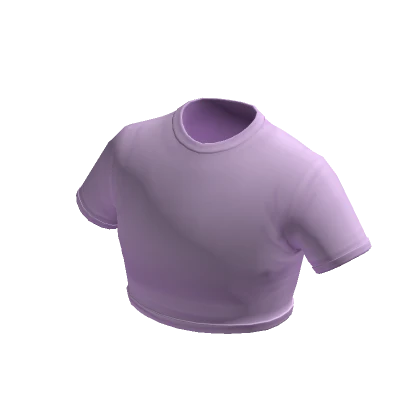 Blueberry 90s Summer Top - Pastel Purple