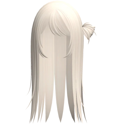 ♡ : kawaii pretty beige long hair with bun