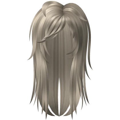 Super Messy Layered Scene Emo Hair (Platinum)