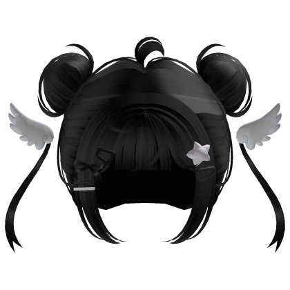 ♡ Cute magical sailor black space buns