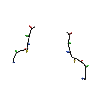 Arm Wrapped Christmas Lights