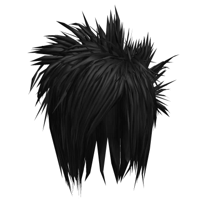 Choppy Brutal Hair (Black)