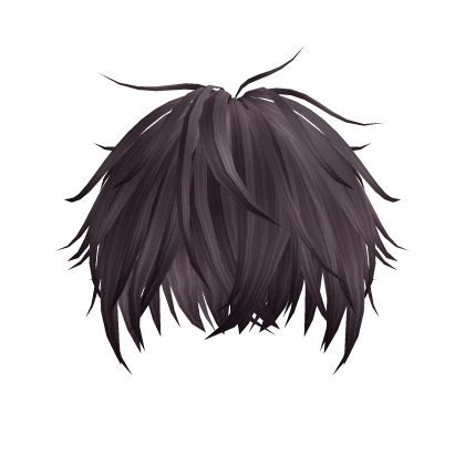 Maroon Messy Long Hair 7.0