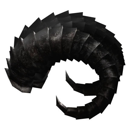 Goth Black Goat Horns