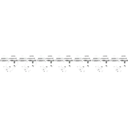 Inverted Animated Glitched 8-bit Hp Health Bar
