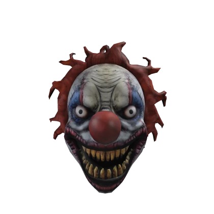 Silly Scary Head Clown Toothy