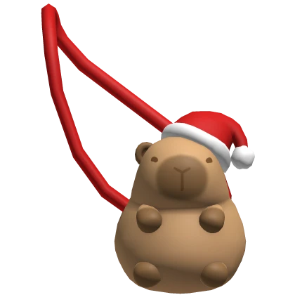 capybara christmas purse 3.0