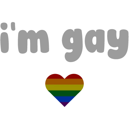 [🏳️‍🌈] I’m Gay Sign