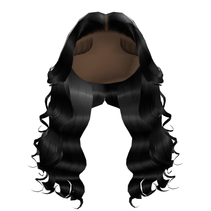 Voluminous Middle Part [Black]