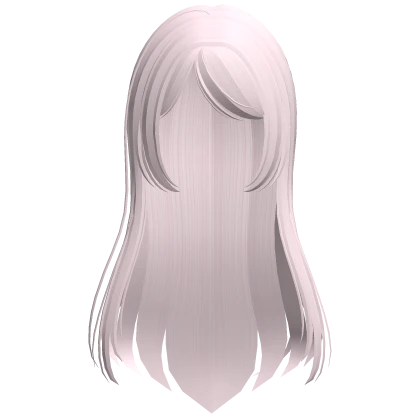 cute wispy flowy anime haircut in pink