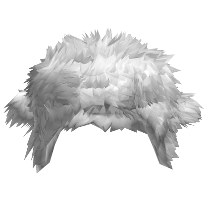 arctic snow white fluffy chunky fur ushanka