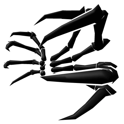 Cartoony White Void Spider Legs