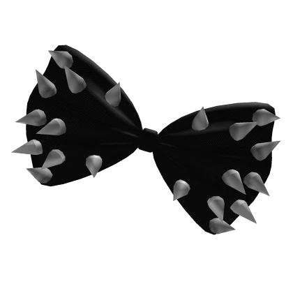 Black Spiked Punk Headbow