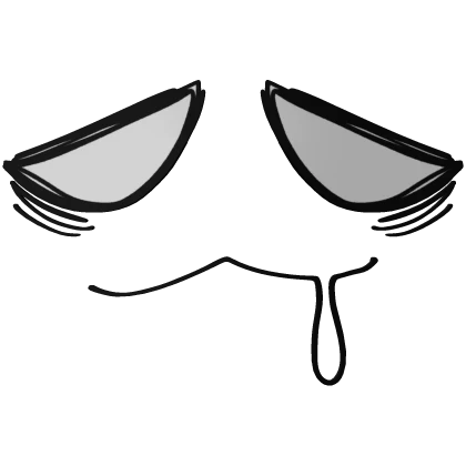 🤤 Drooling Cat Scene Emo Face