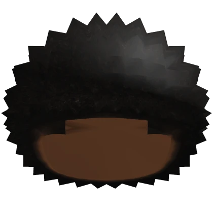 Spikey Spongy Afro Low Taper Fade