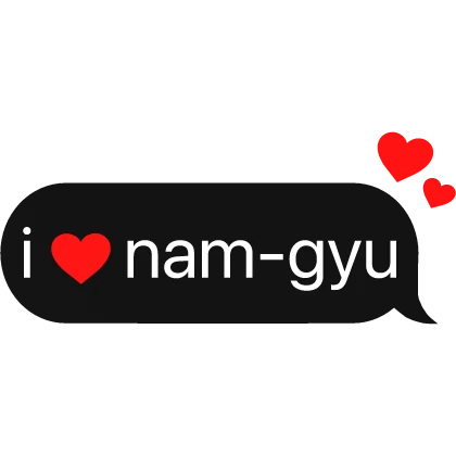 i love player 124 squid game text