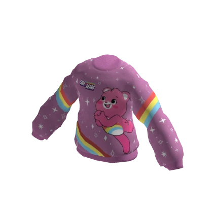 Care Bears Cute Warm Winter Sweater - Cheer Bear