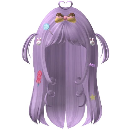 Violet Sweetheart Street Cute Candy Hair - RBCs