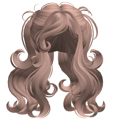 Princess Swirly Pigtails (Milktea)