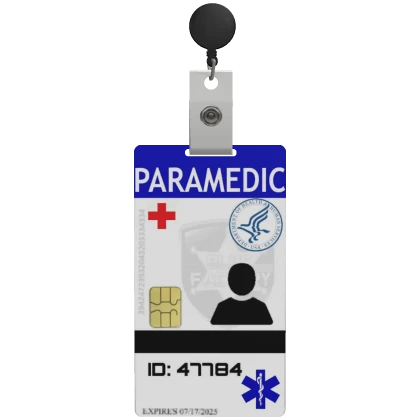 BLF™ ID Card - Paramedic [Front Body]