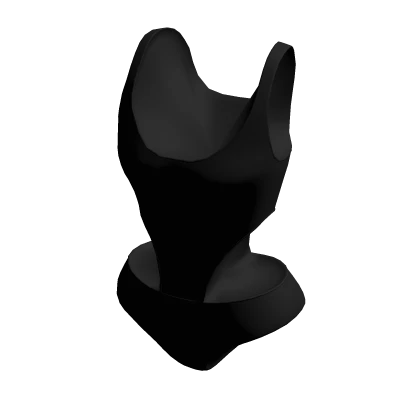 Black Cutout Bodysuit