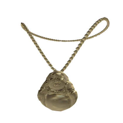 Gold Buddha Pendant Necklace