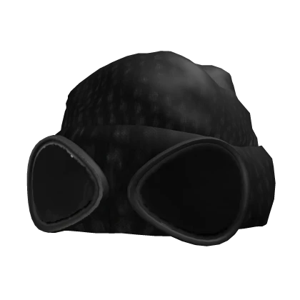Black Y2K Gorpcore C.P. Company Goggle Beanie