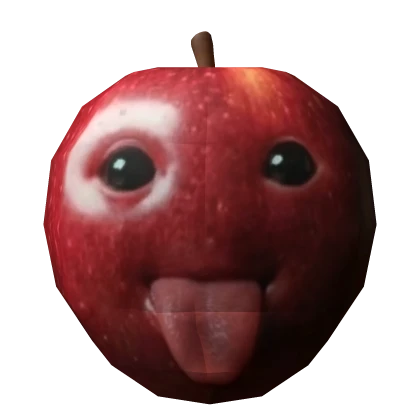 Silly Cute Freaky Niche Apple AI Fruit Backpack